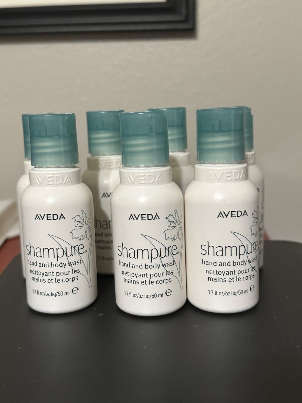 Aveda - 7x Shampure - Hand and Body Wash Travel 1.7 oz New